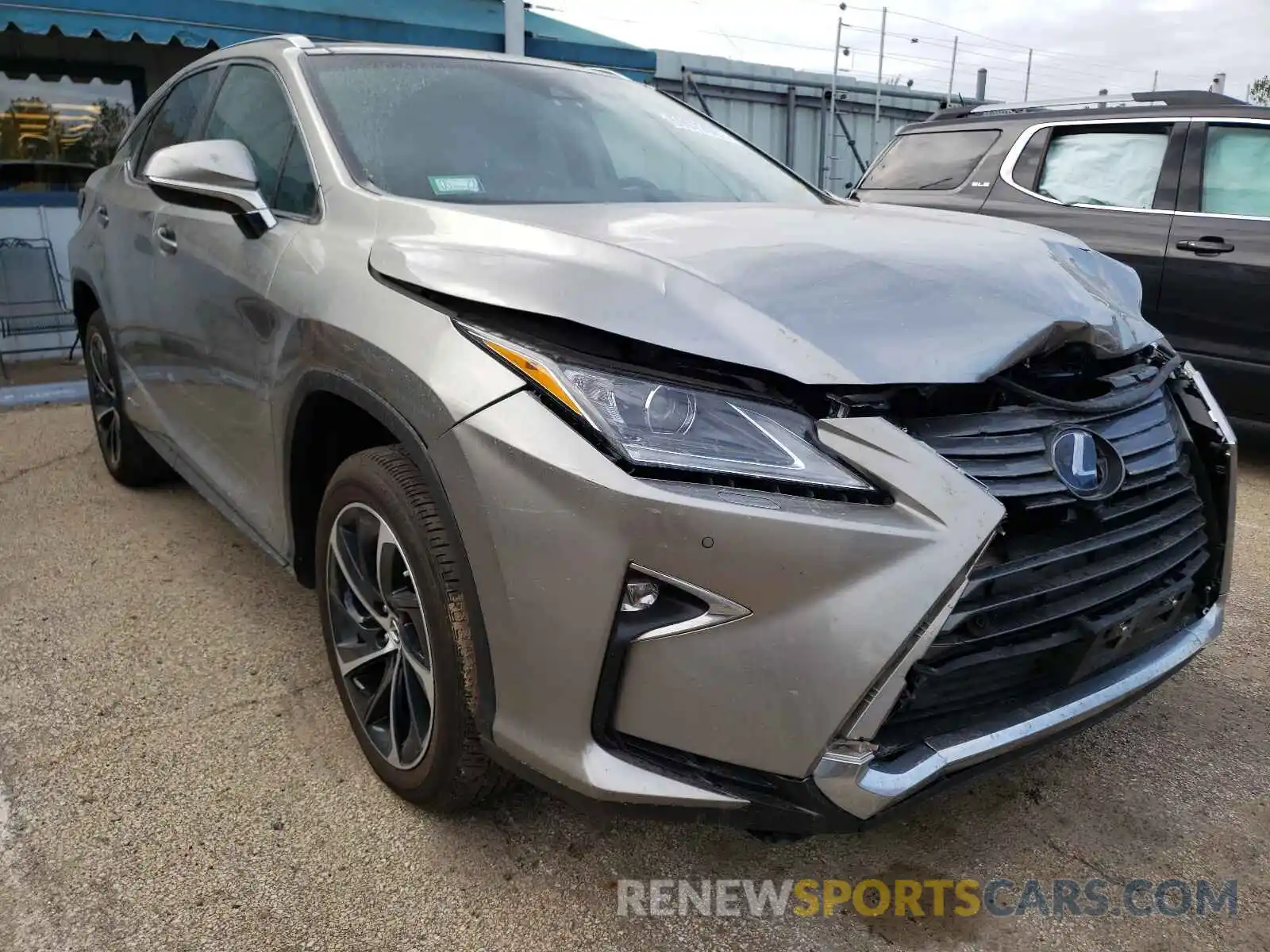 1 Photograph of a damaged car 2T2BGMCA6KC038322 LEXUS RX450 2019