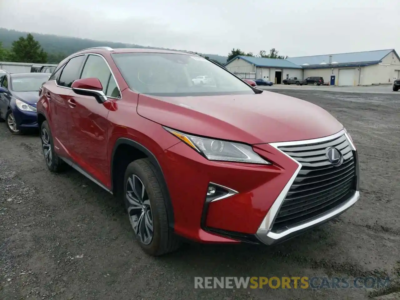 1 Photograph of a damaged car 2T2BGMCA6KC041401 LEXUS RX450 2019