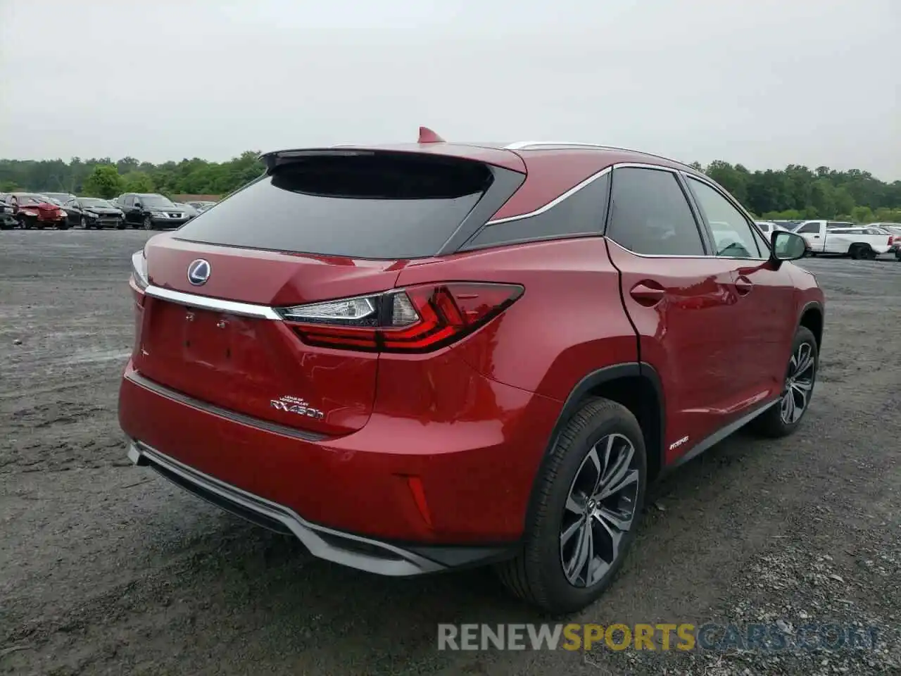 4 Photograph of a damaged car 2T2BGMCA6KC041401 LEXUS RX450 2019