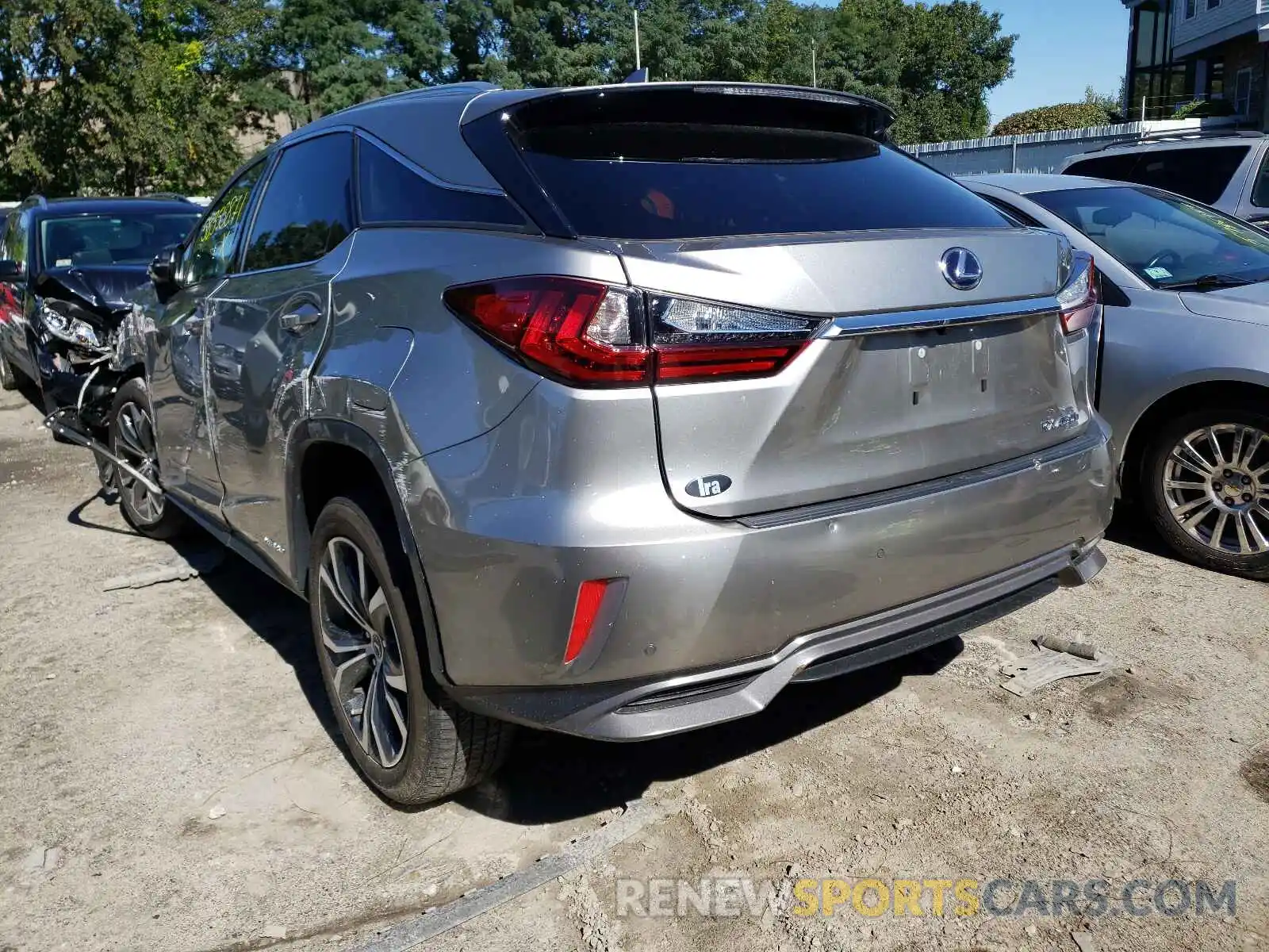 3 Photograph of a damaged car 2T2BGMCA7KC036367 LEXUS RX450 2019