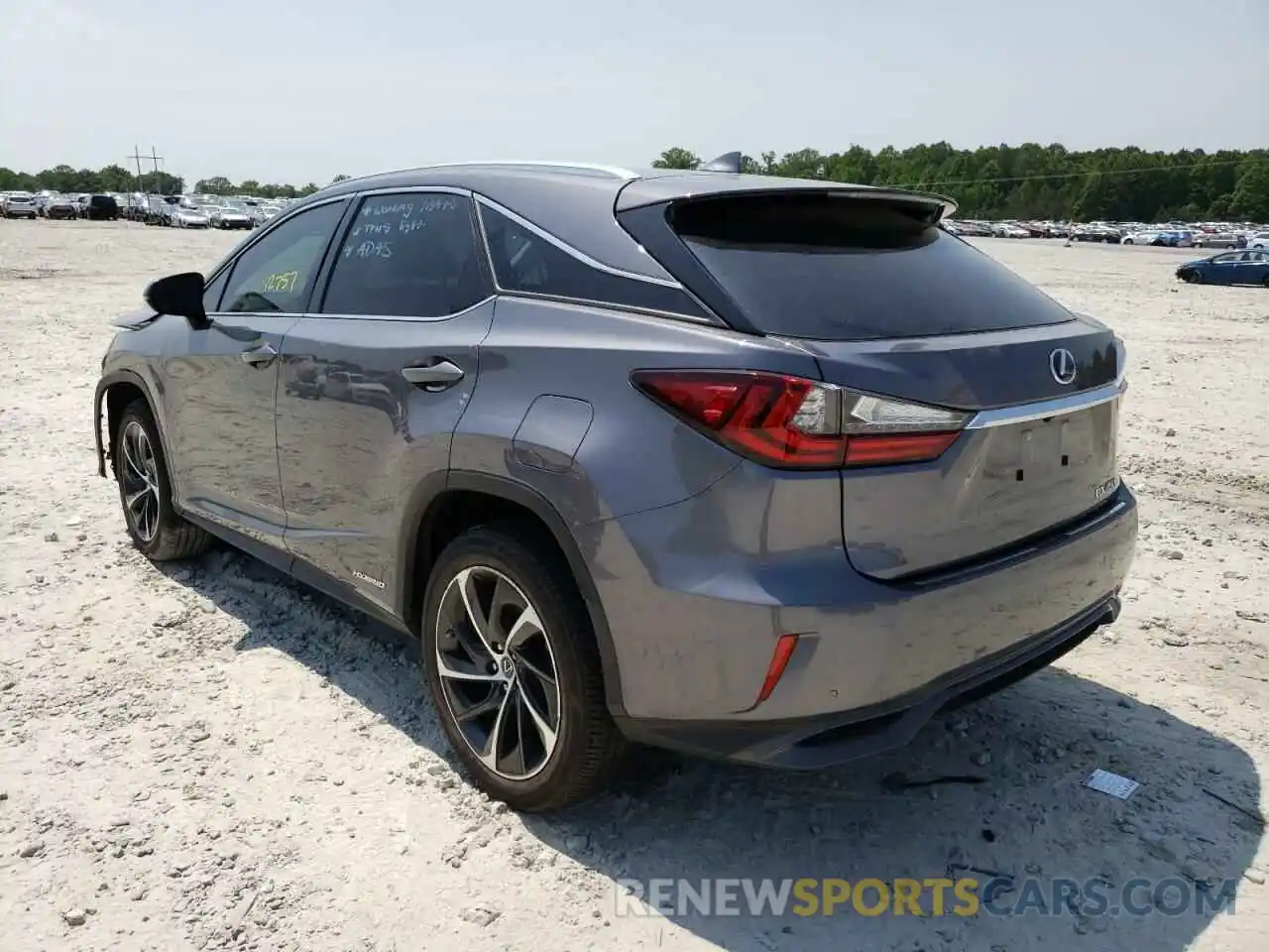 3 Photograph of a damaged car 2T2BGMCA7KC037292 LEXUS RX450 2019