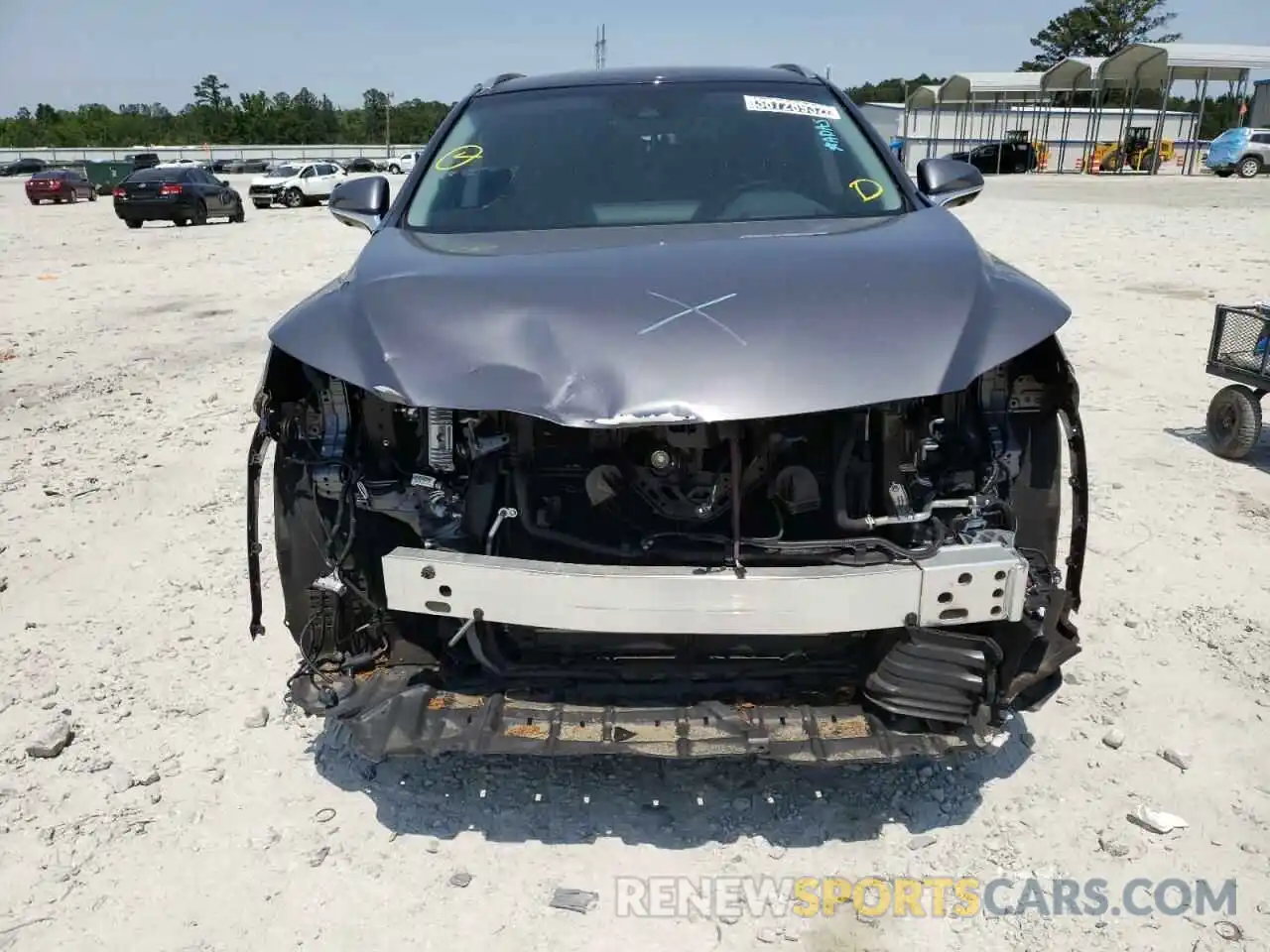 9 Photograph of a damaged car 2T2BGMCA7KC037292 LEXUS RX450 2019