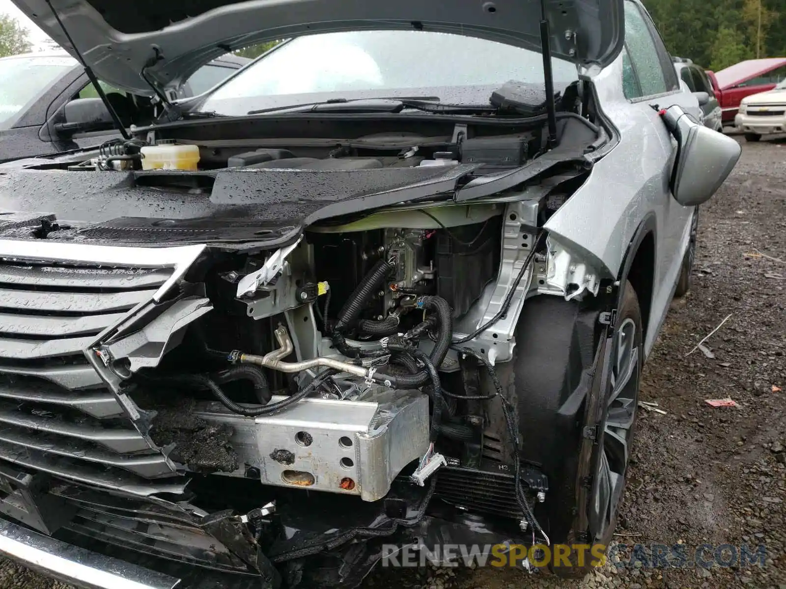 9 Фотография поврежденного автомобиля 2T2BGMCA7KC041584 LEXUS RX450 2019