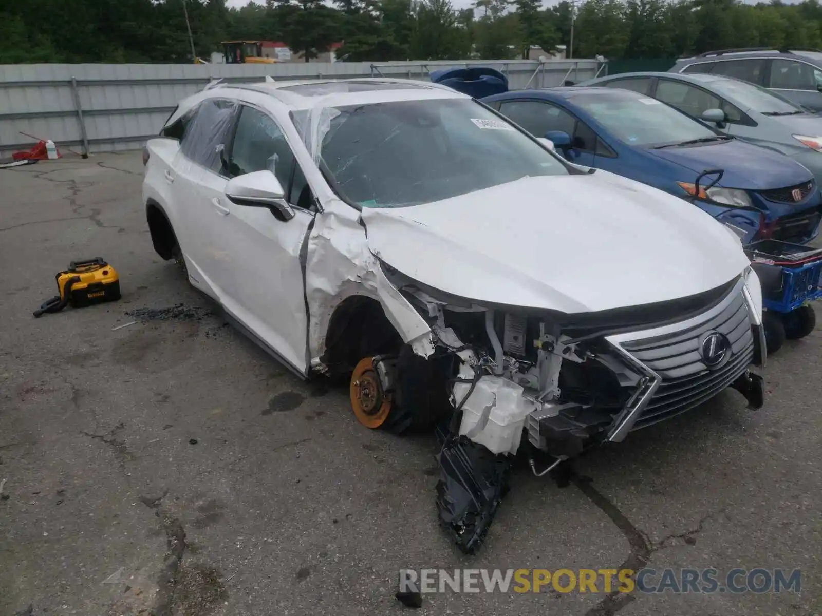 9 Photograph of a damaged car 2T2BGMCA8KC030965 LEXUS RX450 2019