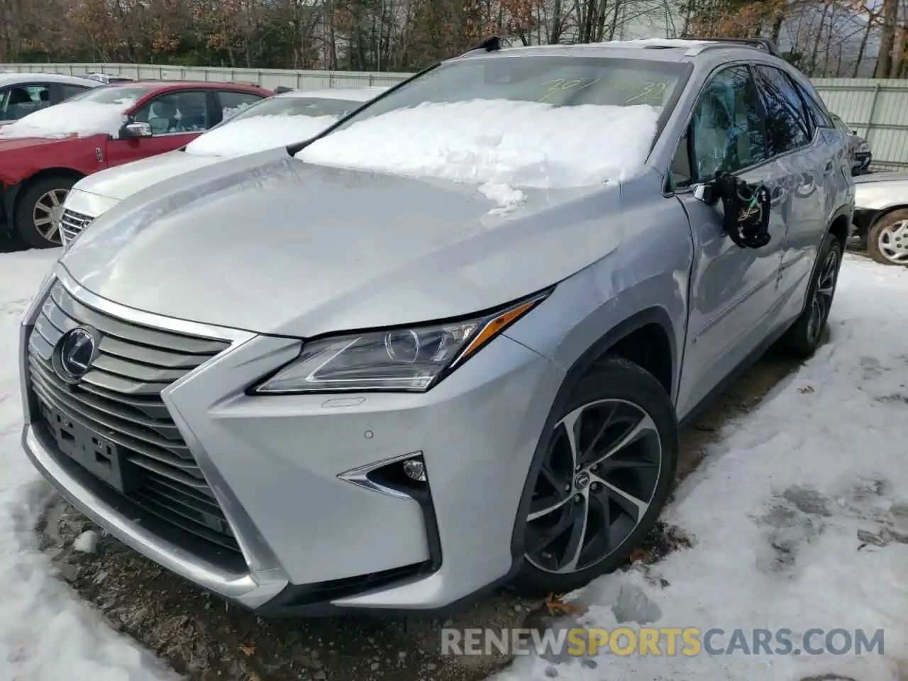 2 Photograph of a damaged car 2T2BGMCA8KC037611 LEXUS RX450 2019