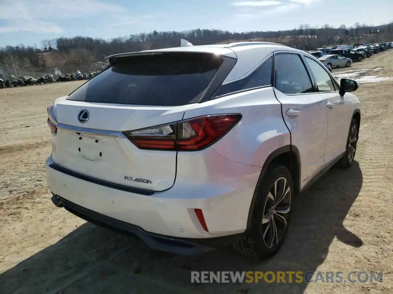 4 Photograph of a damaged car 2T2BGMCA8KC038967 LEXUS RX450 2019