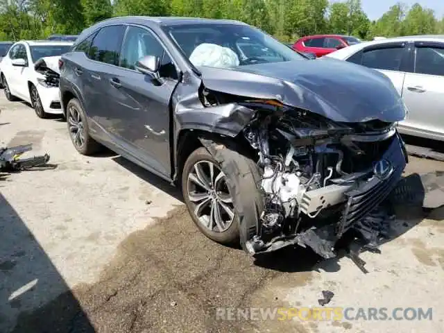 1 Photograph of a damaged car 2T2BGMCA8KC041299 LEXUS RX450 2019