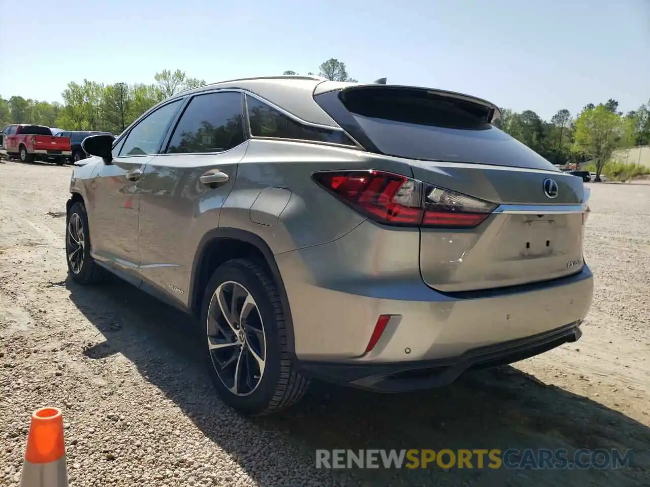 3 Photograph of a damaged car 2T2BGMCA8KC041514 LEXUS RX450 2019