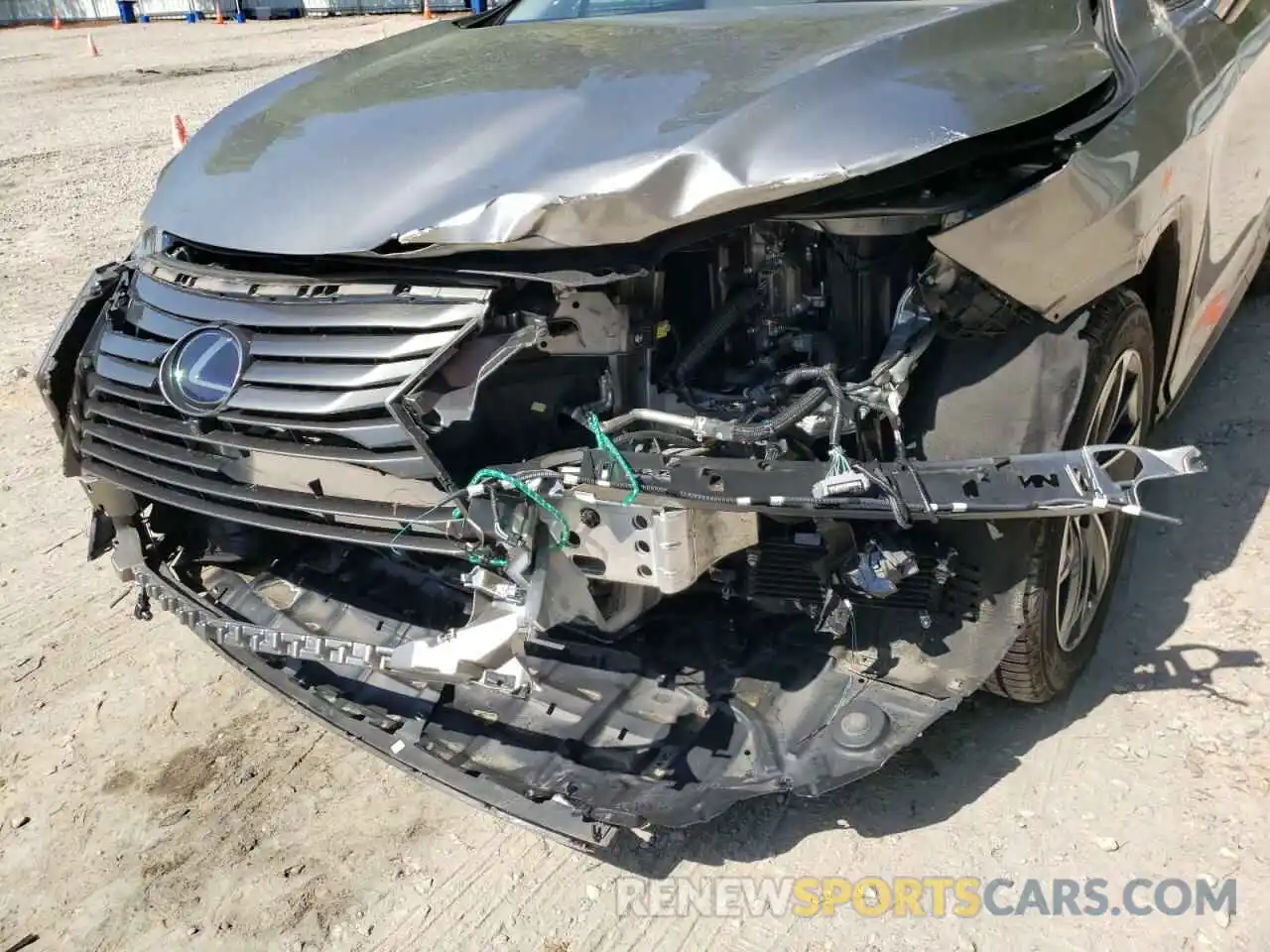 9 Photograph of a damaged car 2T2BGMCA8KC041514 LEXUS RX450 2019