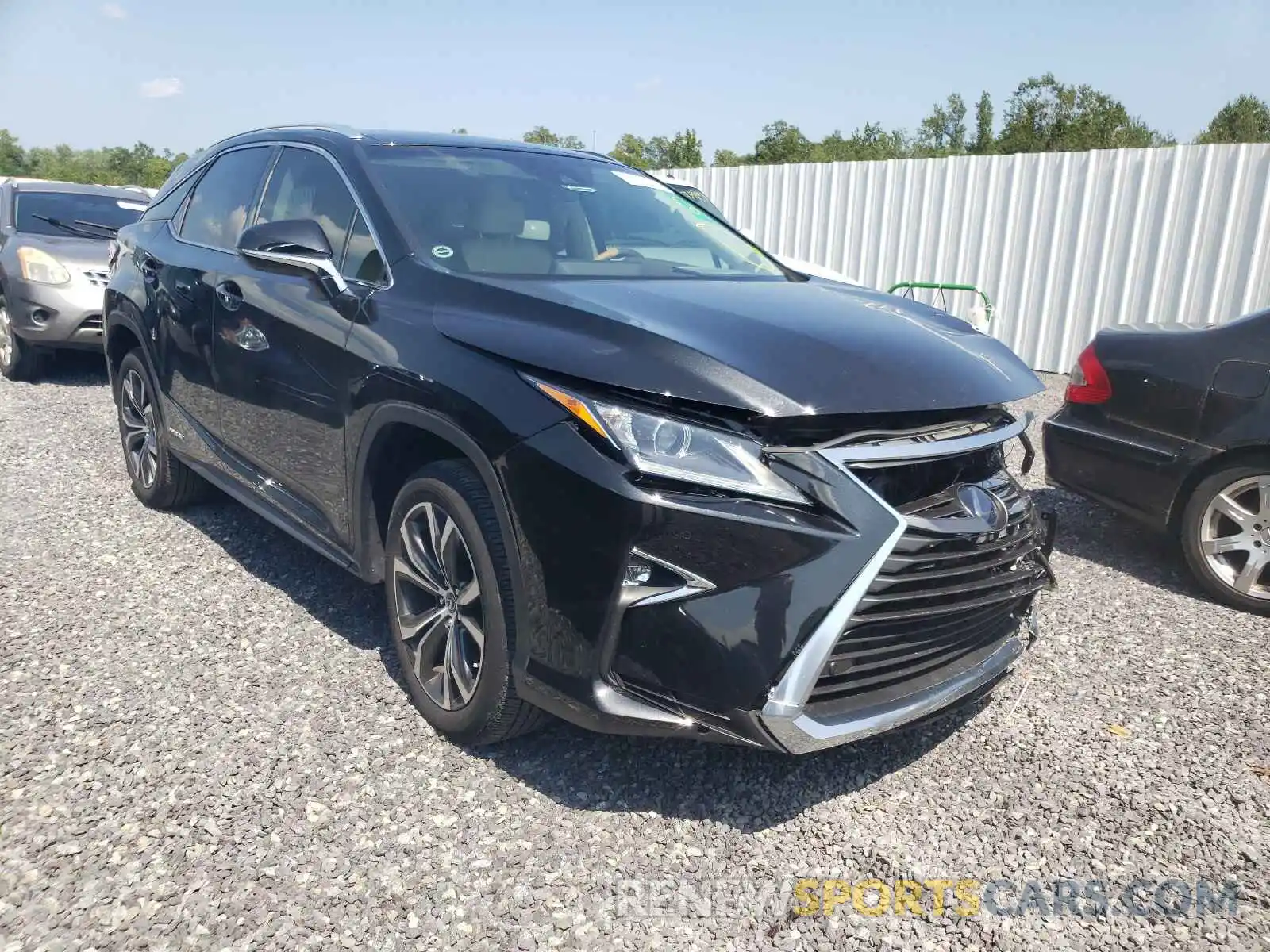 1 Photograph of a damaged car 2T2BGMCA9KC037892 LEXUS RX450 2019