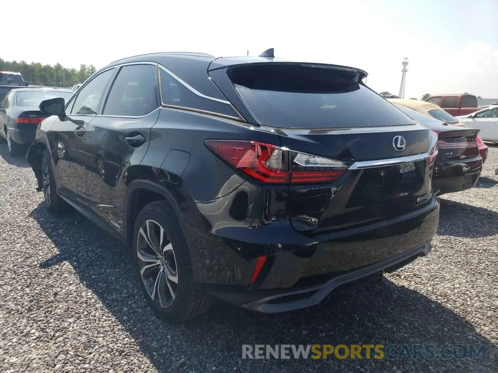 3 Photograph of a damaged car 2T2BGMCA9KC037892 LEXUS RX450 2019