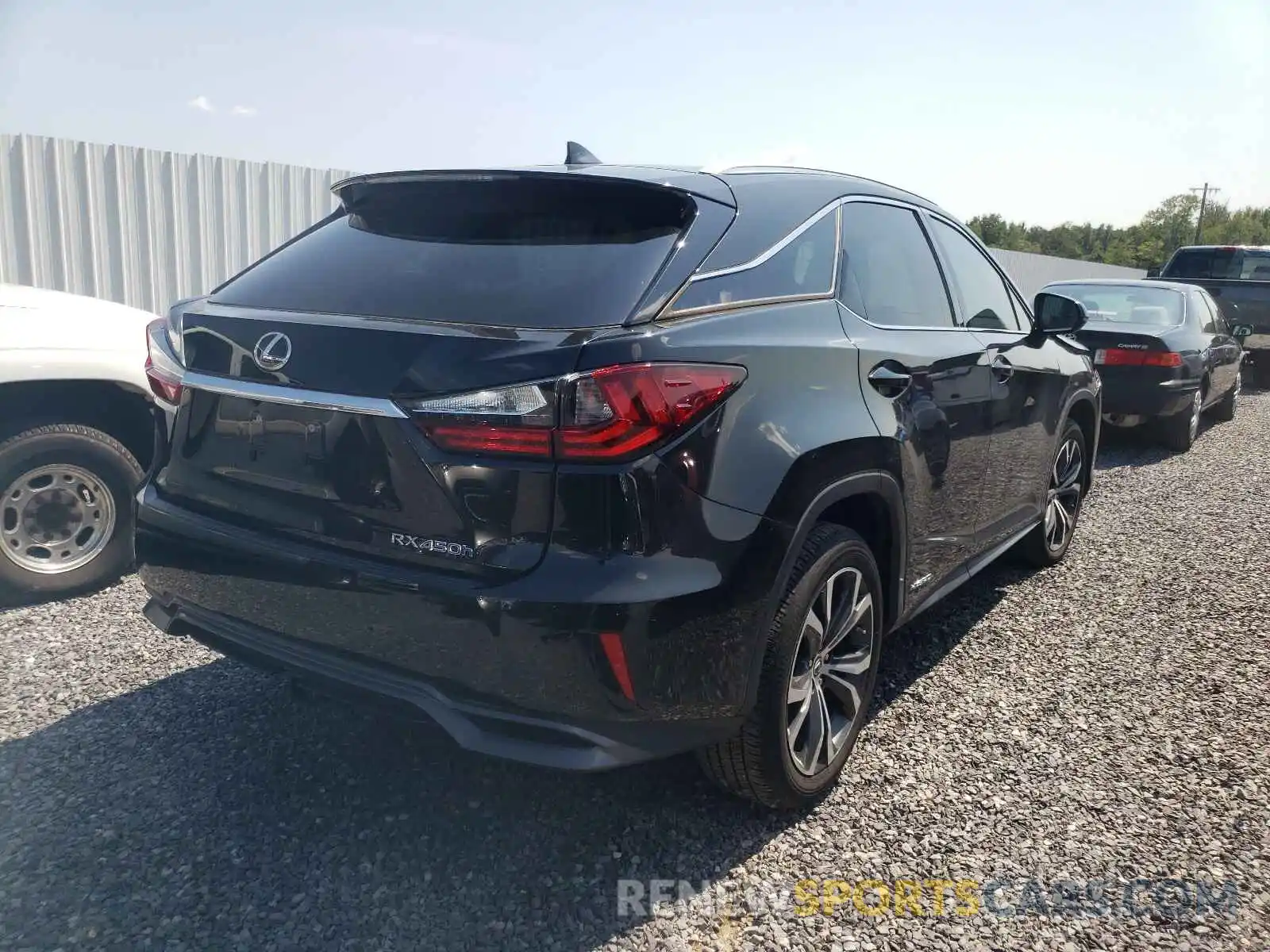 4 Фотография поврежденного автомобиля 2T2BGMCA9KC037892 LEXUS RX450 2019