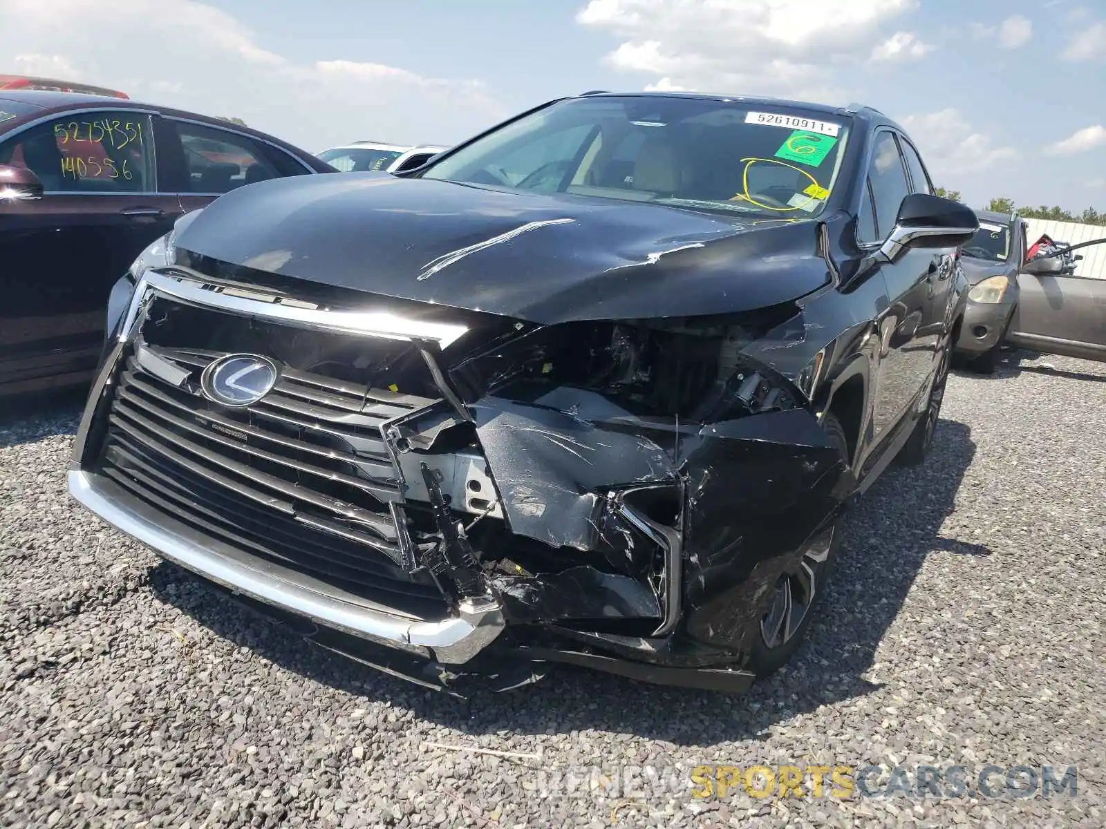 9 Photograph of a damaged car 2T2BGMCA9KC037892 LEXUS RX450 2019