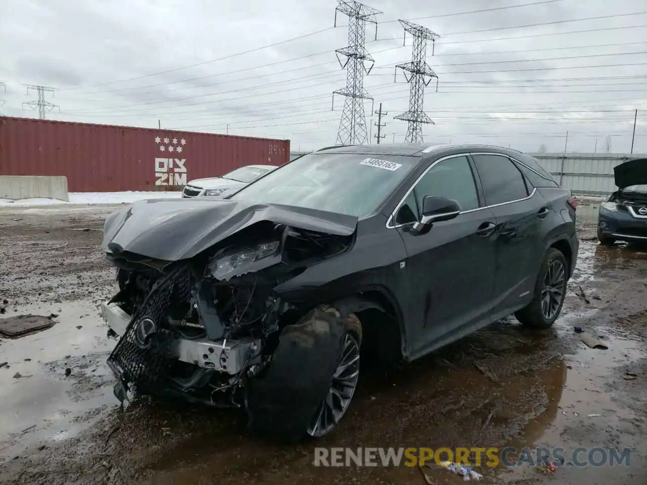 2 Photograph of a damaged car 2T2BGMCA9KC038539 LEXUS RX450 2019