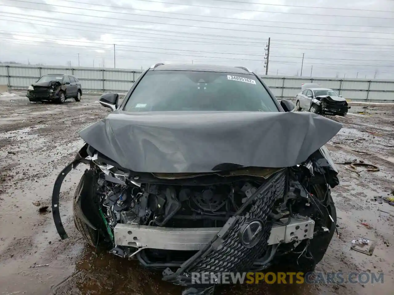 9 Photograph of a damaged car 2T2BGMCA9KC038539 LEXUS RX450 2019