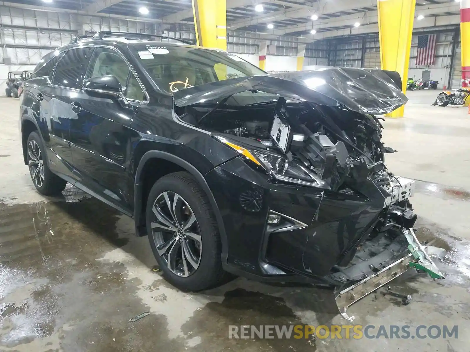 1 Photograph of a damaged car JTJDGKCA5K2006880 LEXUS RX450 2019