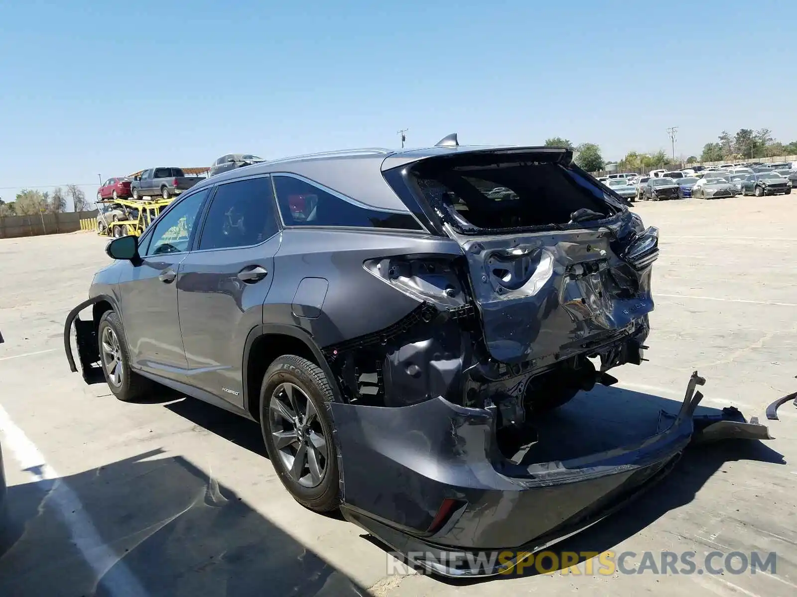 3 Photograph of a damaged car JTJDGKCA8K2006114 LEXUS RX450 2019