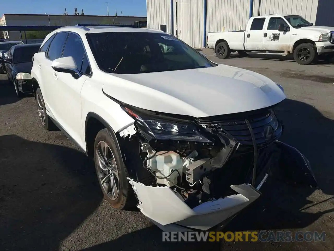 1 Photograph of a damaged car JTJDGKCA8K2006324 LEXUS RX450 2019