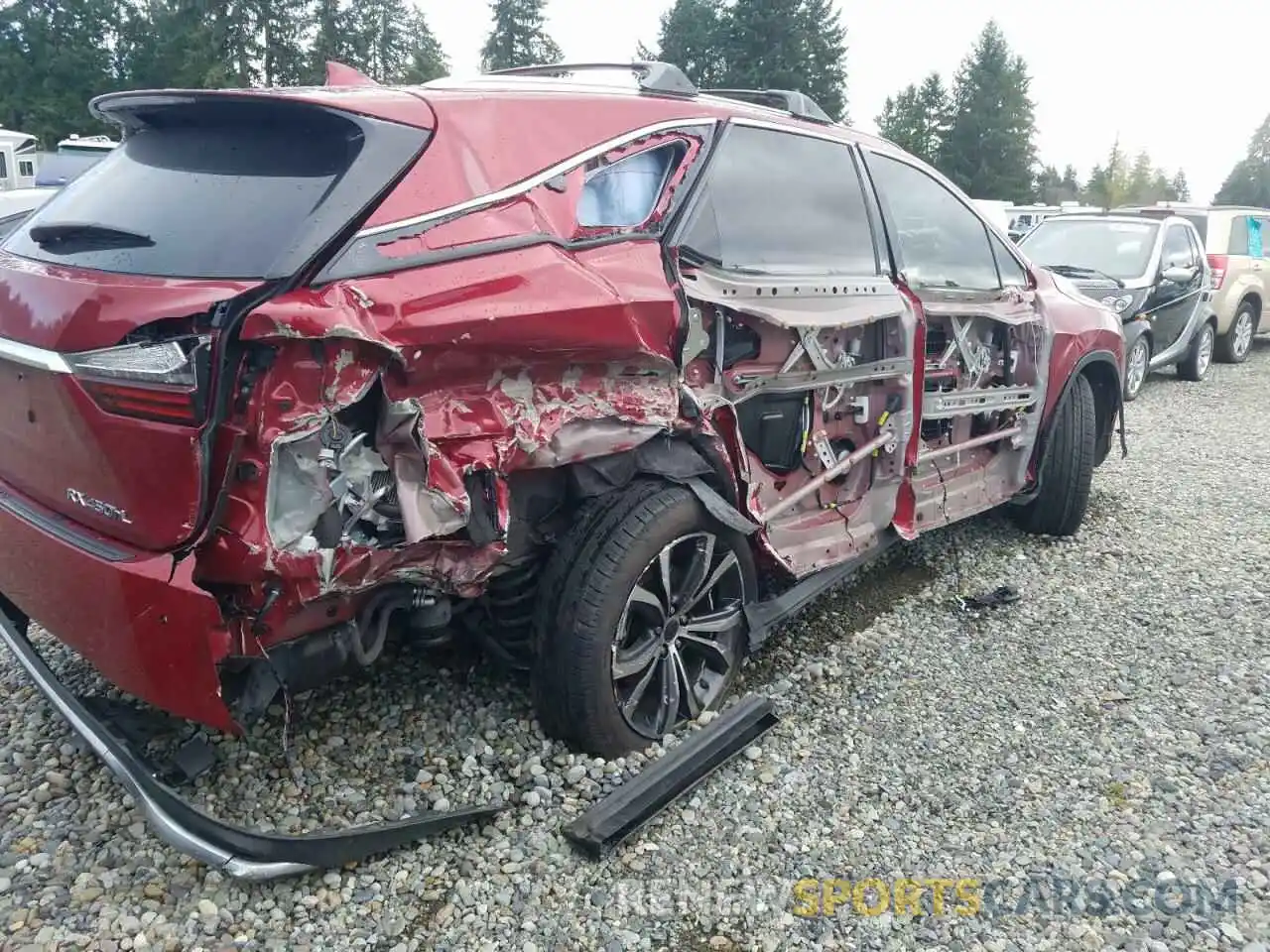 9 Photograph of a damaged car JTJDGKCA9K2007532 LEXUS RX450 2019