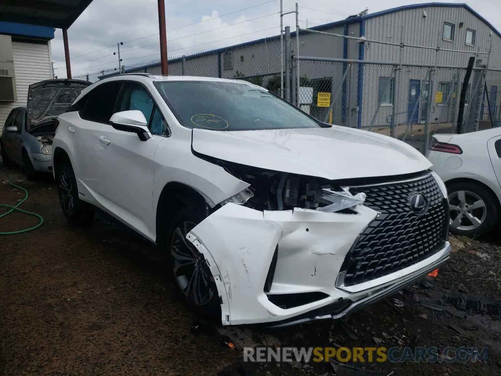 1 Фотография поврежденного автомобиля 2T2HGMDA1LC053496 LEXUS RX450 2020