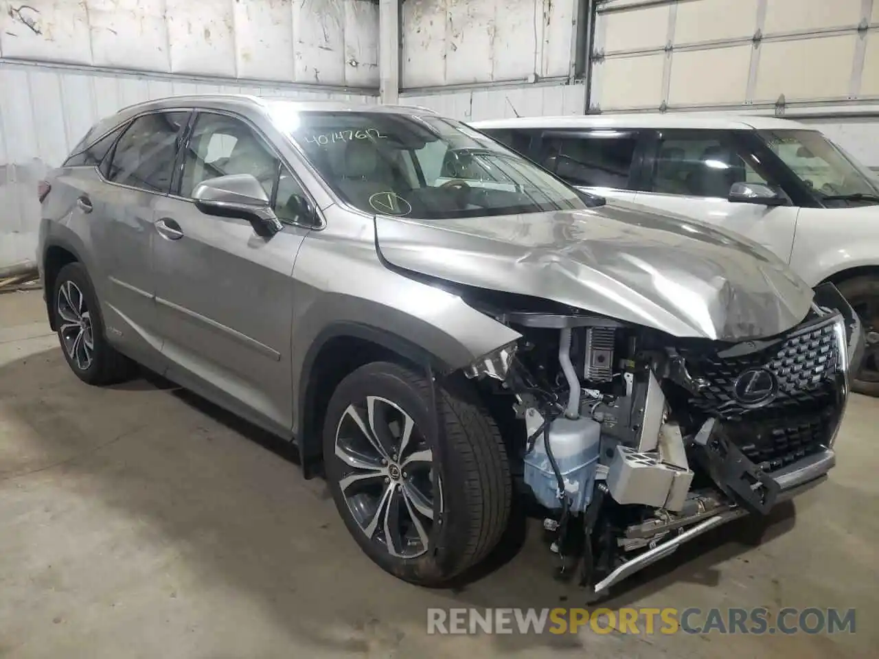 1 Photograph of a damaged car 2T2HGMDA1LC053918 LEXUS RX450 2020