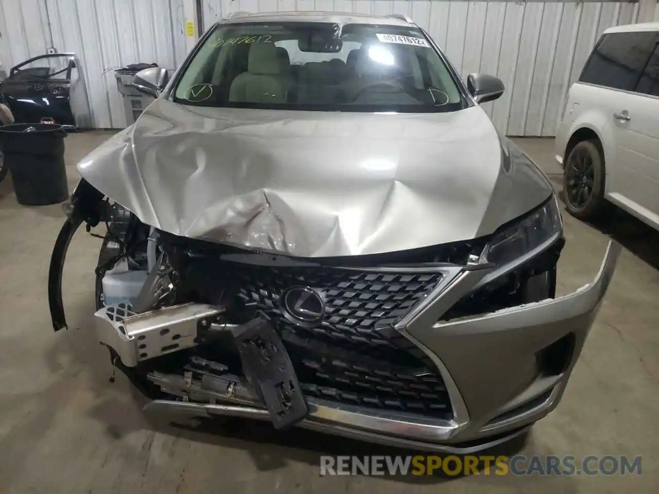 9 Photograph of a damaged car 2T2HGMDA1LC053918 LEXUS RX450 2020