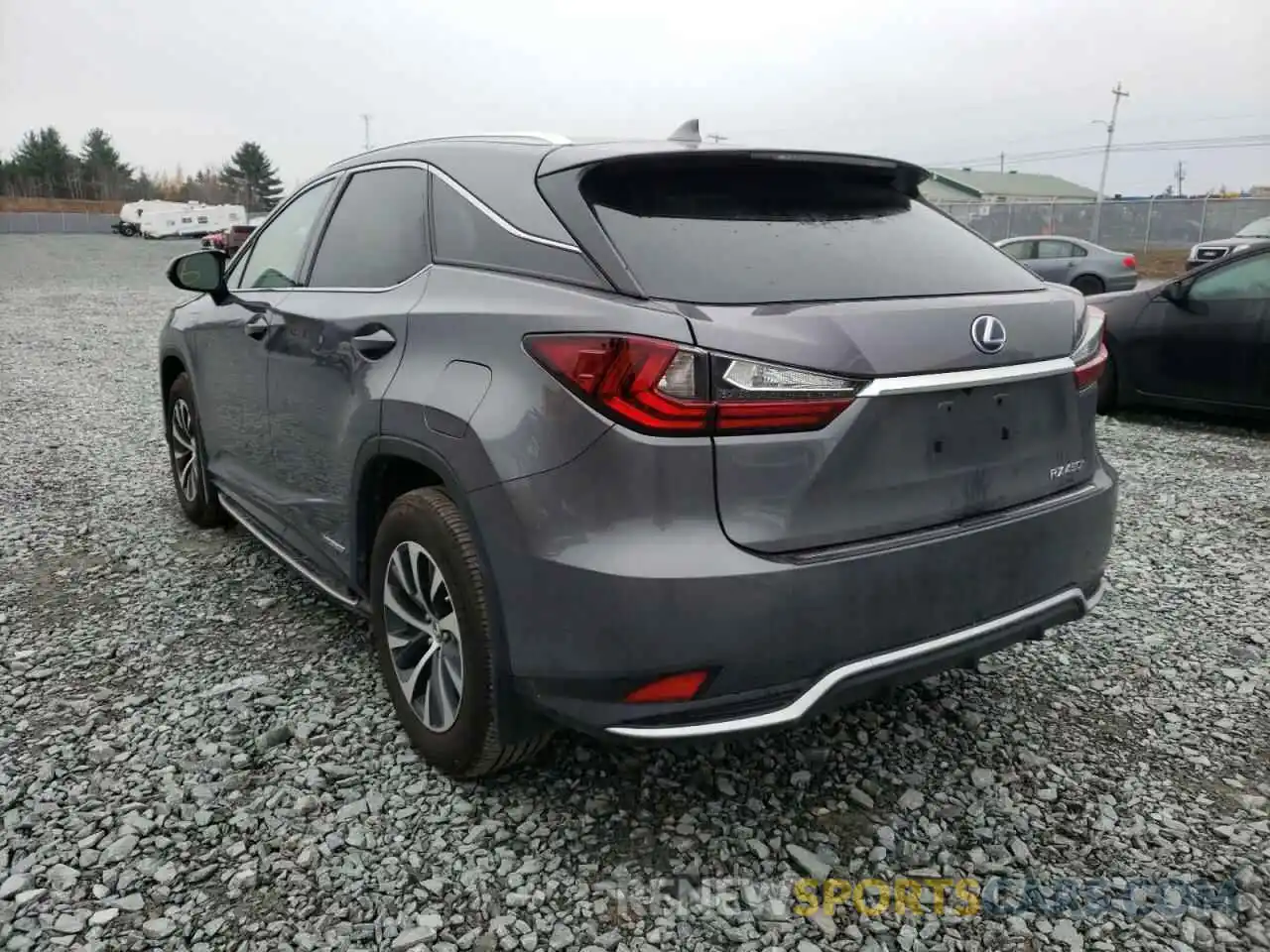 3 Фотография поврежденного автомобиля 2T2HGMDA3LC044492 LEXUS RX450 2020