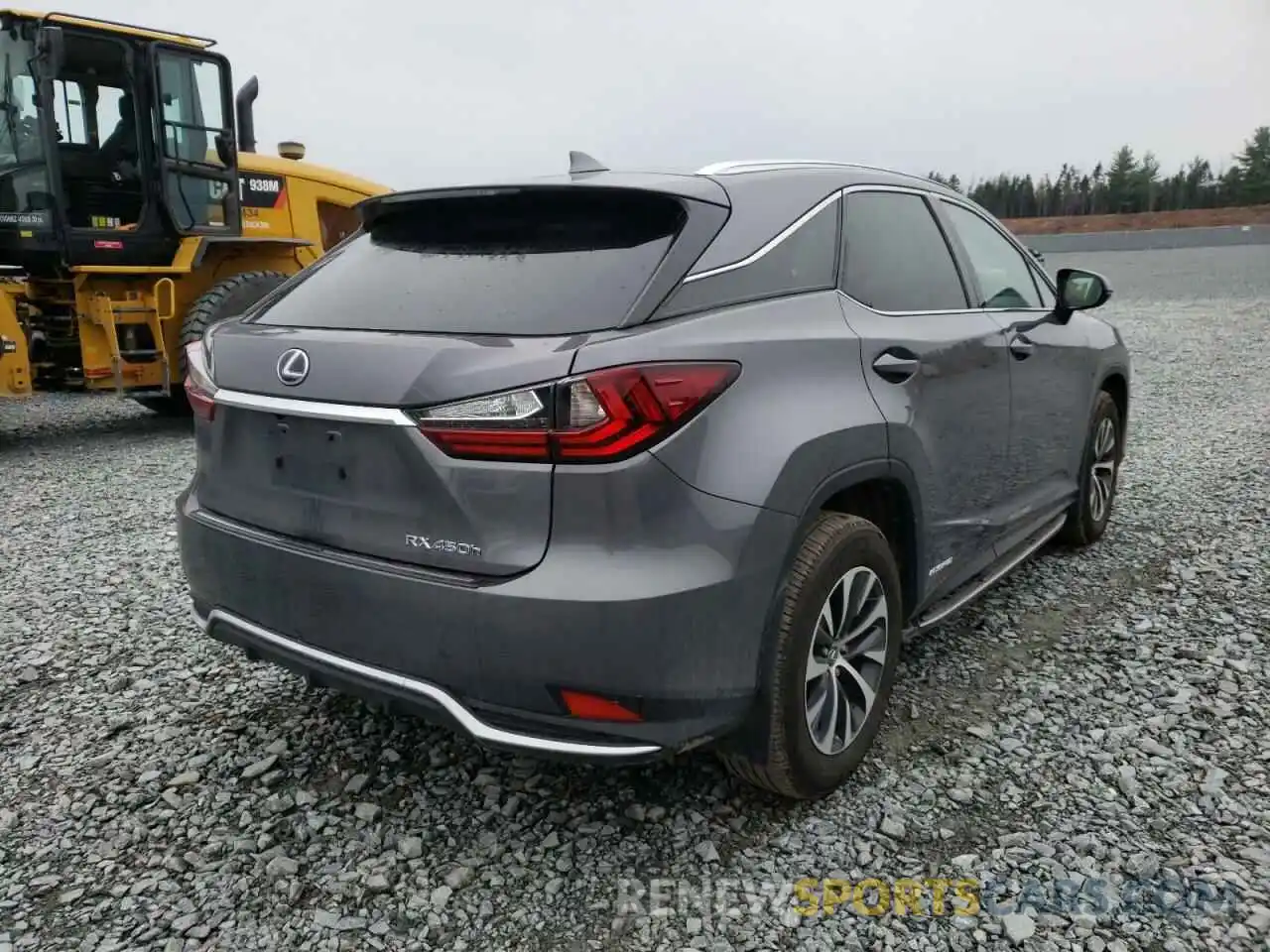 4 Фотография поврежденного автомобиля 2T2HGMDA3LC044492 LEXUS RX450 2020