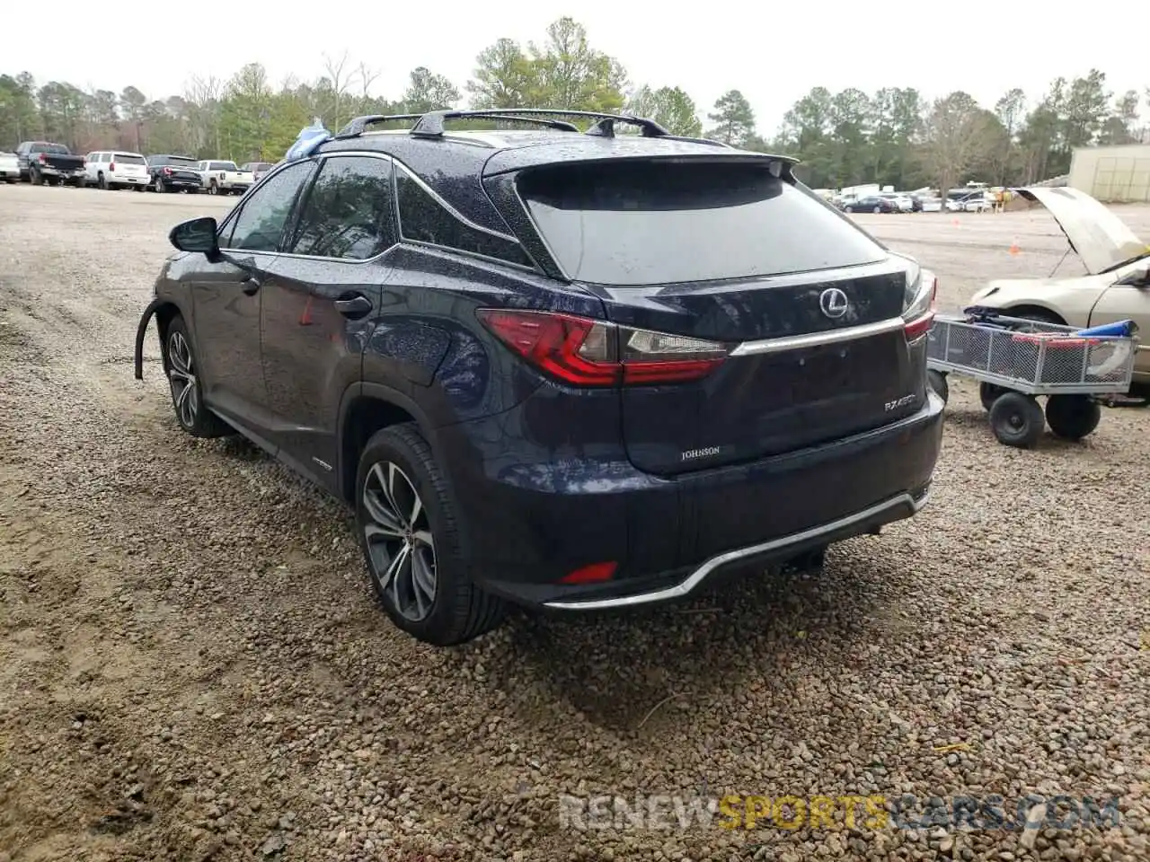 3 Photograph of a damaged car 2T2HGMDA6LC045300 LEXUS RX450 2020