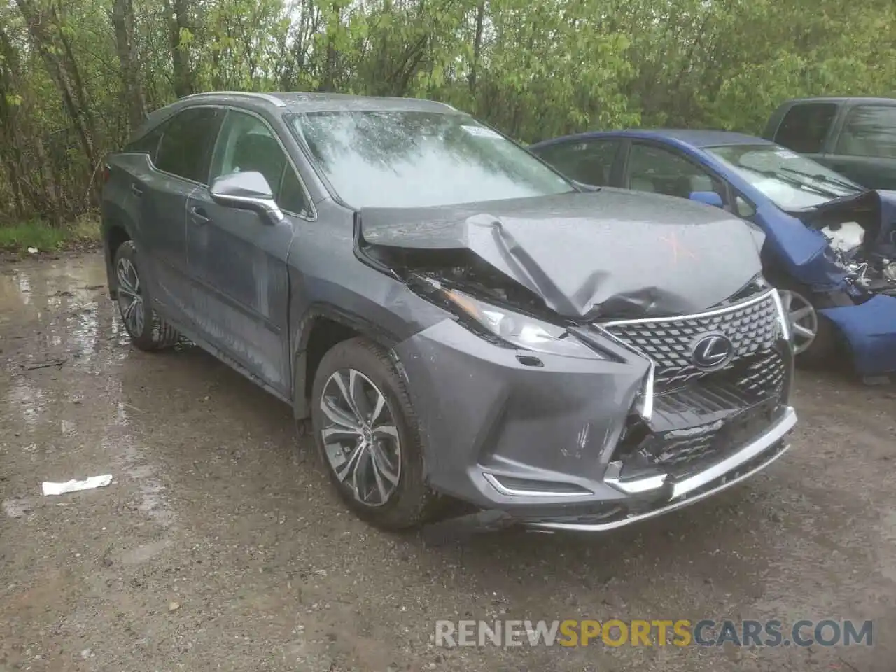 1 Photograph of a damaged car 2T2HGMDA7LC052692 LEXUS RX450 2020