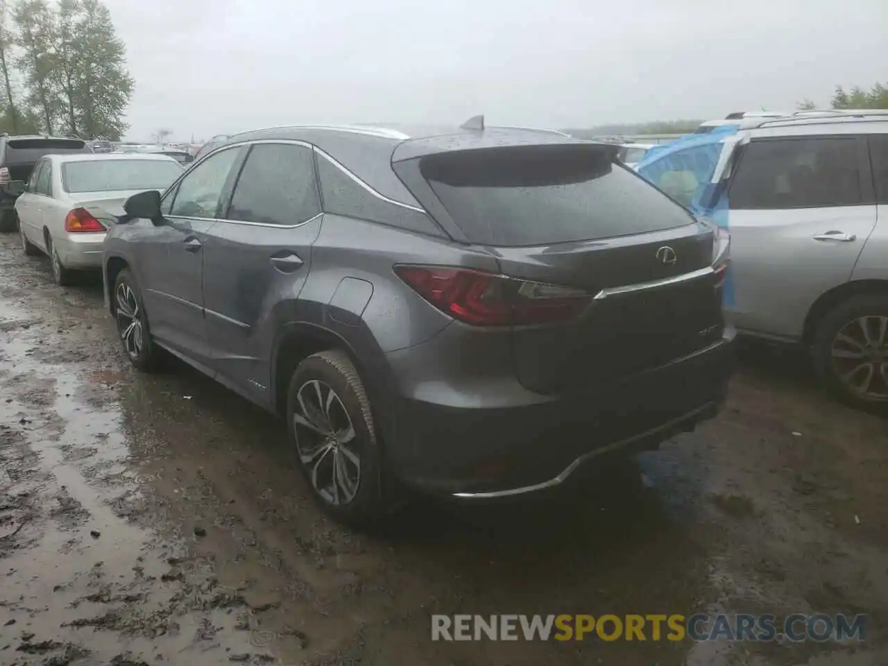 3 Фотография поврежденного автомобиля 2T2HGMDA7LC052692 LEXUS RX450 2020