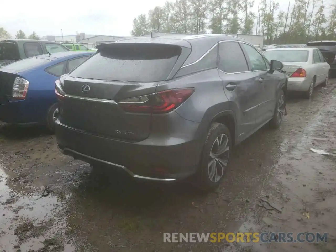 4 Фотография поврежденного автомобиля 2T2HGMDA7LC052692 LEXUS RX450 2020