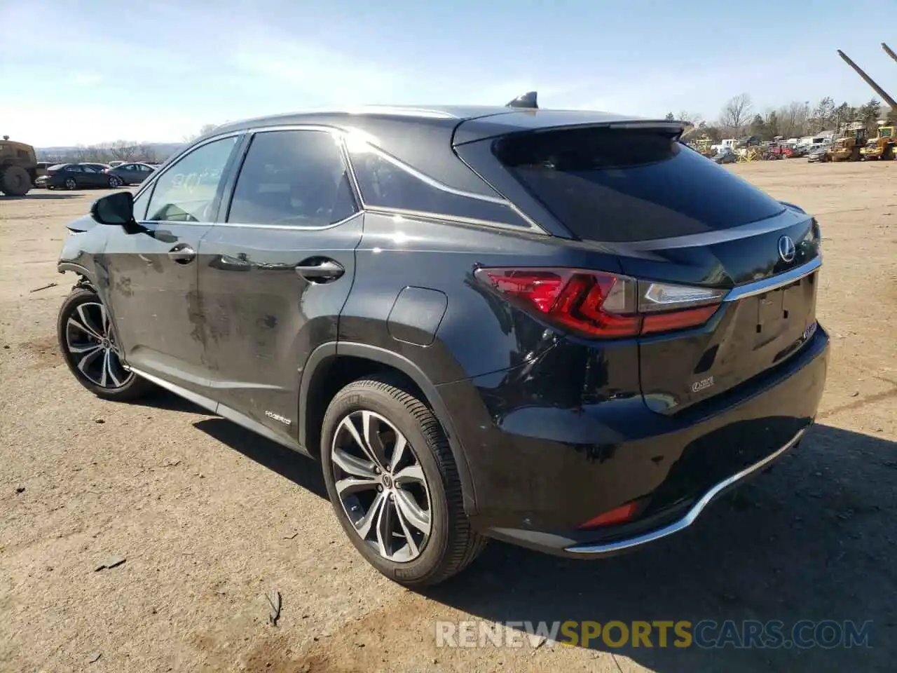 3 Photograph of a damaged car 2T2HGMDA8LC056699 LEXUS RX450 2020