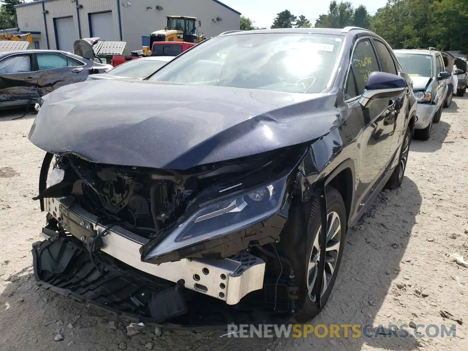 2 Photograph of a damaged car 2T2HGMDAXLC051035 LEXUS RX450 2020