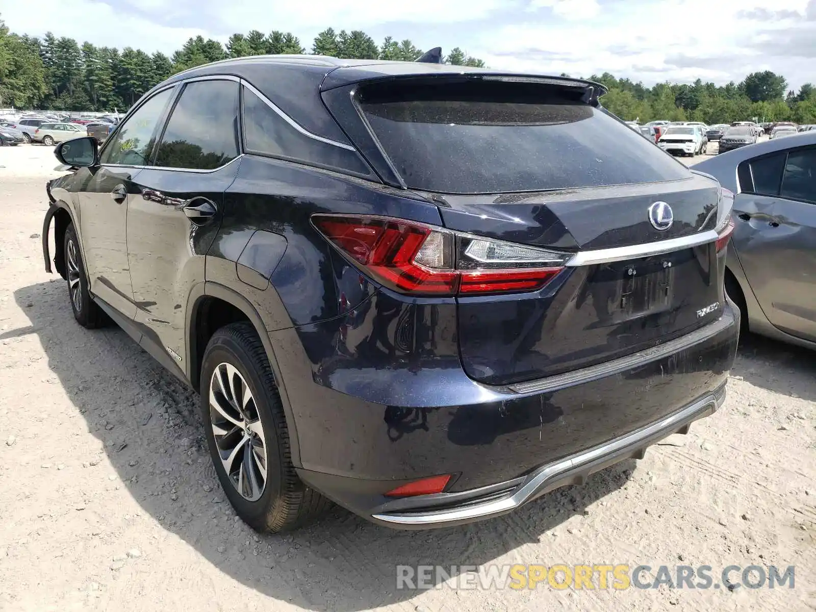 3 Photograph of a damaged car 2T2HGMDAXLC051035 LEXUS RX450 2020