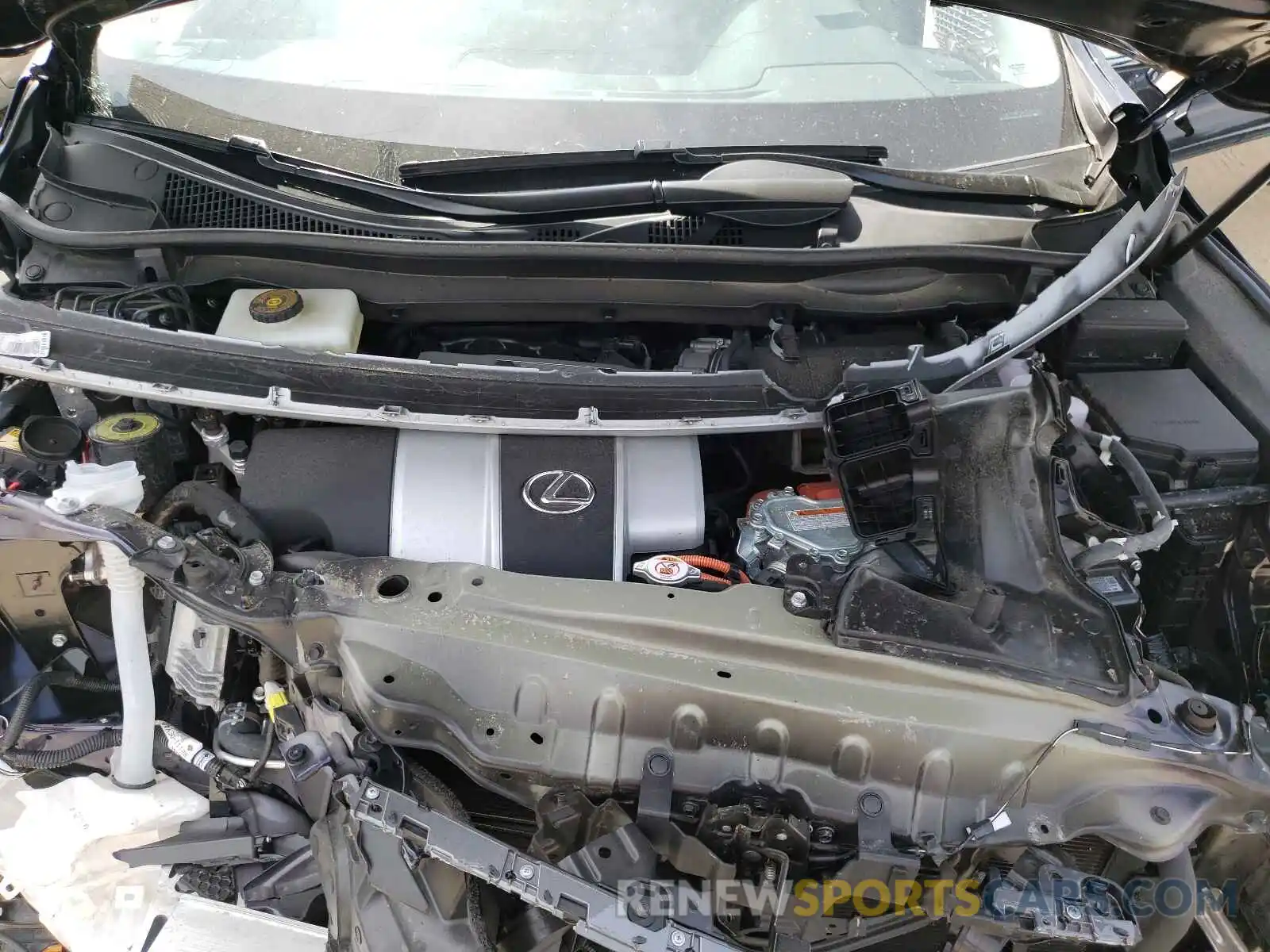 7 Фотография поврежденного автомобиля 2T2HGMDAXLC051035 LEXUS RX450 2020