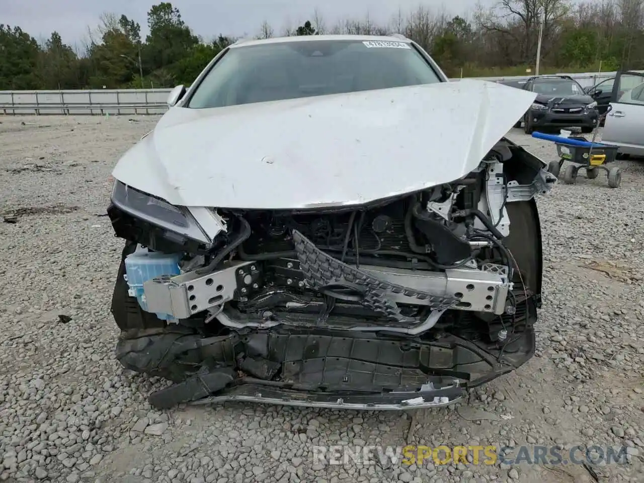 5 Фотография поврежденного автомобиля 2T2HGMDAXLC056297 LEXUS RX450 2020