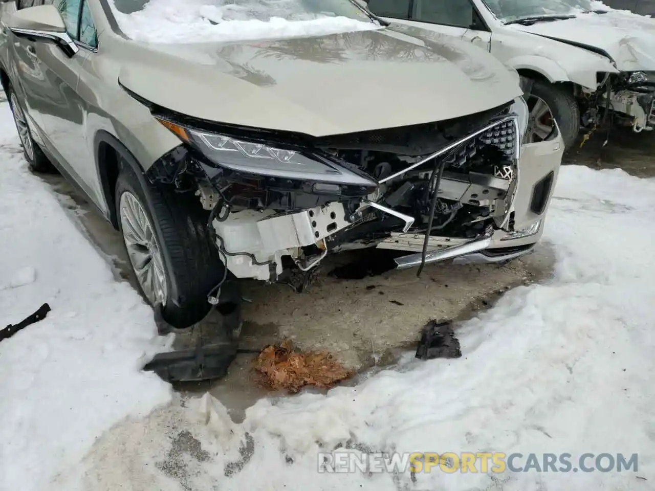 9 Photograph of a damaged car 2T2JGMDA2LC044808 LEXUS RX450 2020