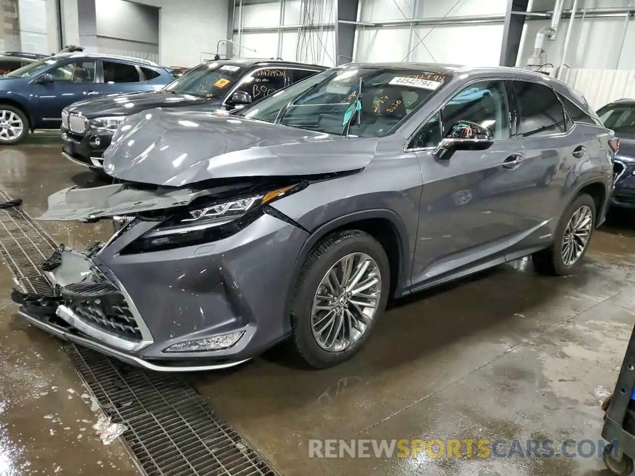 1 Photograph of a damaged car 2T2JGMDA3LC049063 LEXUS RX450 2020