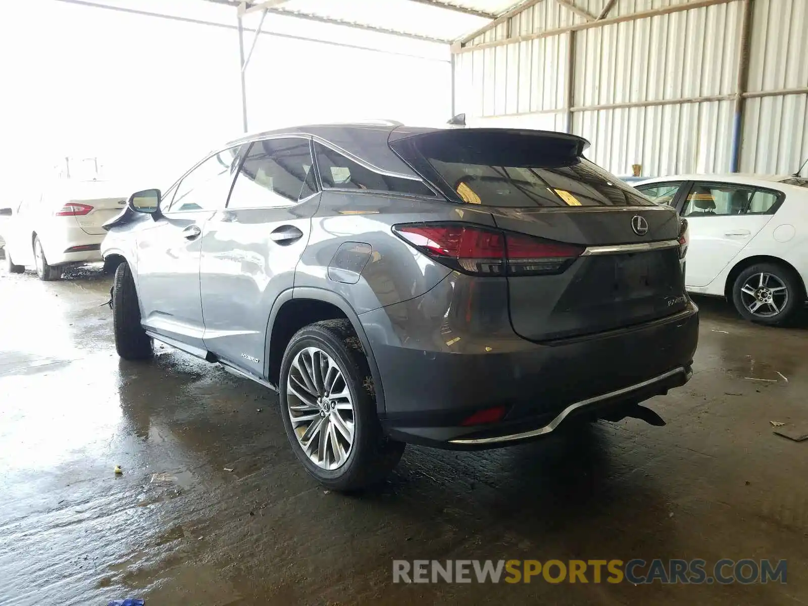 3 Photograph of a damaged car 2T2JGMDA3LC053453 LEXUS RX450 2020