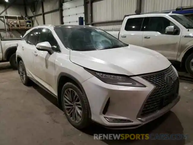 1 Фотография поврежденного автомобиля 2T2JGMDA7LC056016 LEXUS RX450 2020