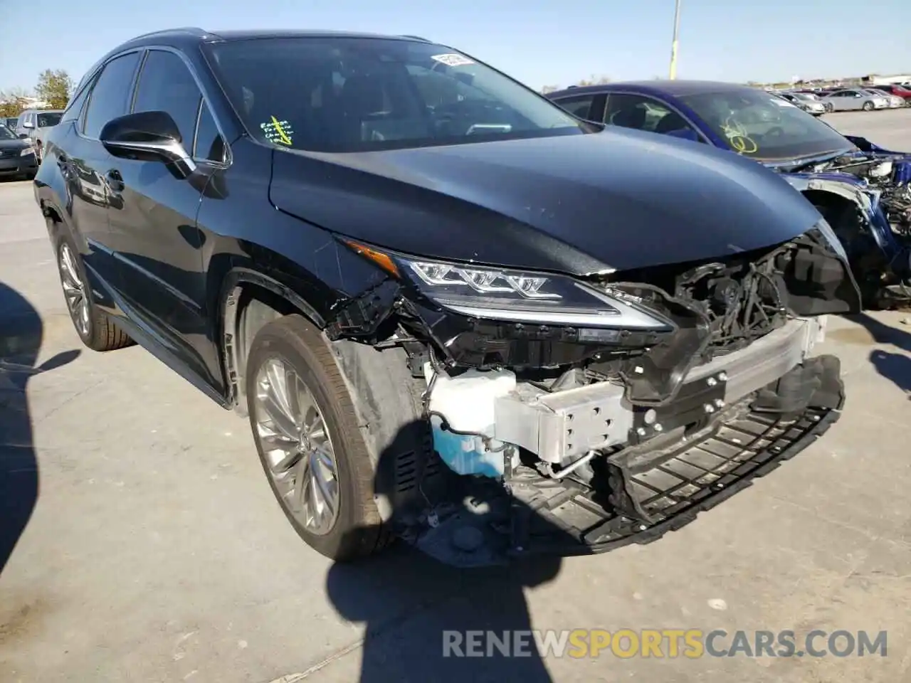 1 Photograph of a damaged car 2T2JGMDA9LC045972 LEXUS RX450 2020