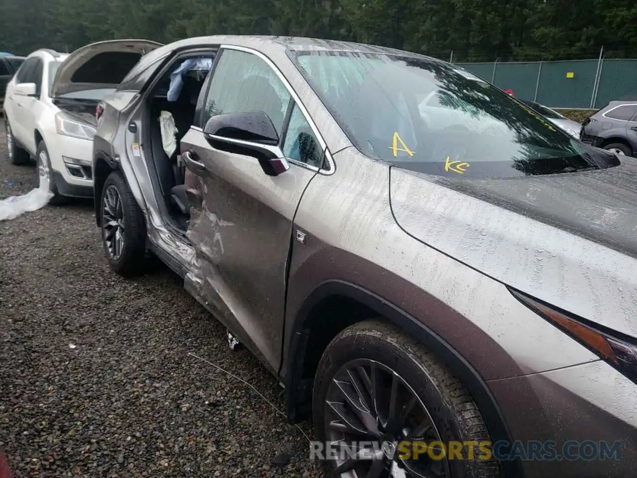 9 Фотография поврежденного автомобиля 2T2SGMDA9LC045183 LEXUS RX450 2020