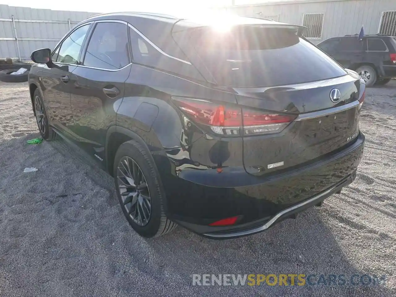 3 Photograph of a damaged car 2T2YGMDA9LC043699 LEXUS RX450 2020