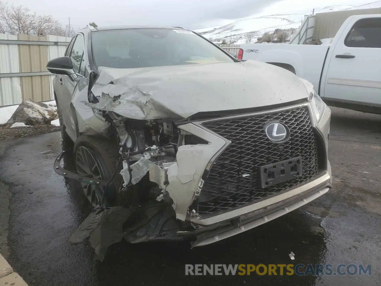 1 Photograph of a damaged car 2T2YGMDAXLC051021 LEXUS RX450 2020