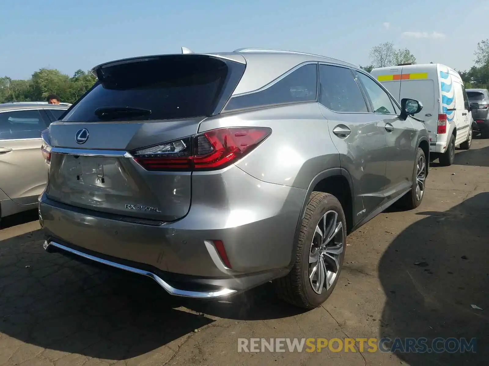 4 Фотография поврежденного автомобиля JTJHGKFA0L2012844 LEXUS RX450 2020