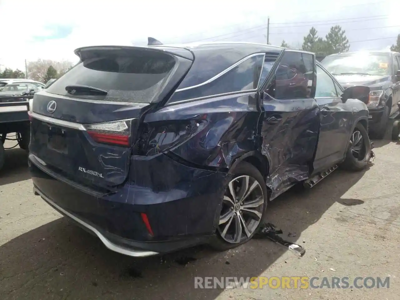 4 Фотография поврежденного автомобиля JTJHGKFA8L2015278 LEXUS RX450 2020