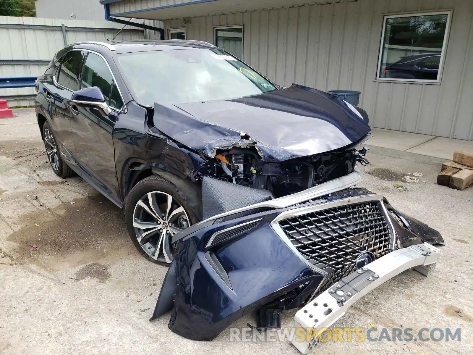 1 Photograph of a damaged car 2T2HGMDA0MC060036 LEXUS RX450 2021