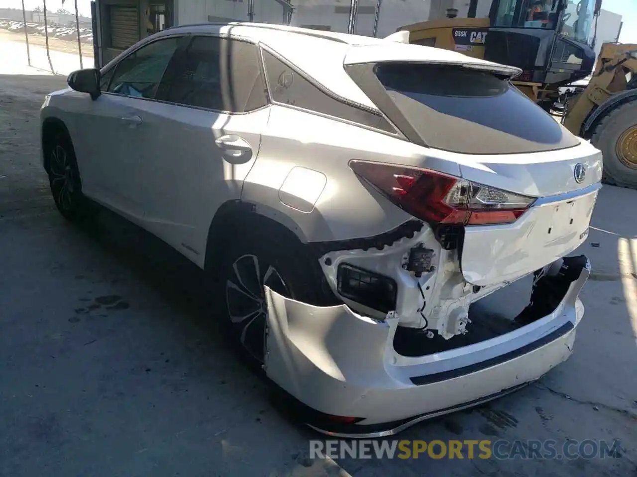 3 Photograph of a damaged car 2T2HGMDA2MC071264 LEXUS RX450 2021