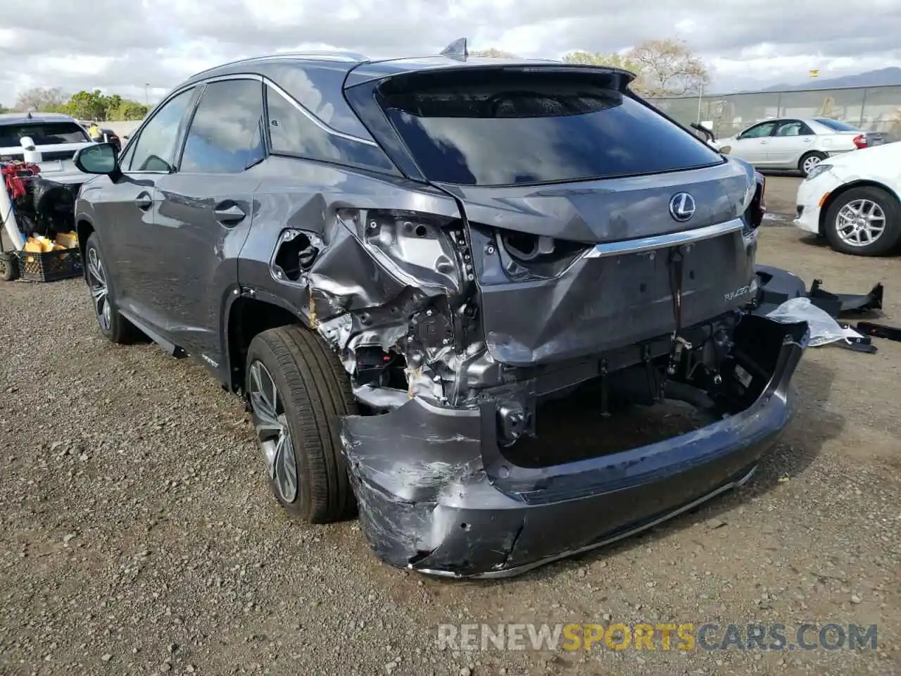 9 Photograph of a damaged car 2T2HGMDA3MC067143 LEXUS RX450 2021